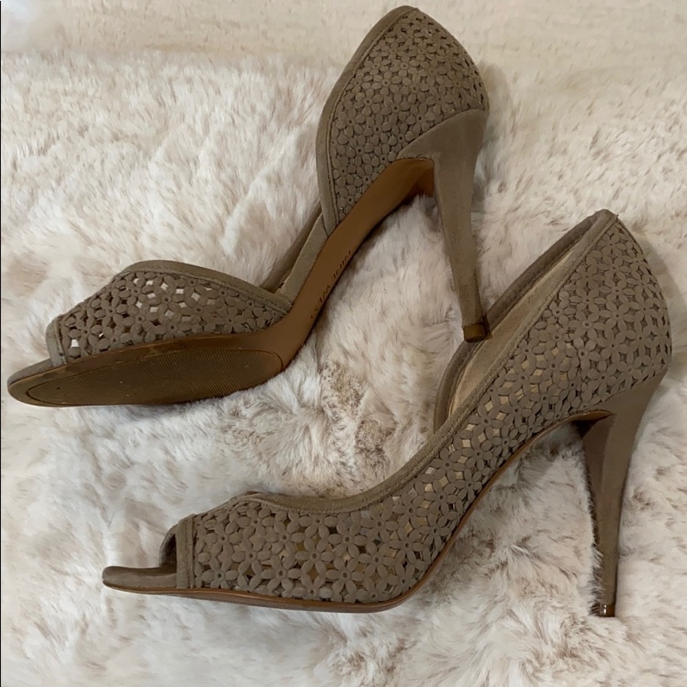 Nine West Taupe Dragonia Pumps Size 7.5M